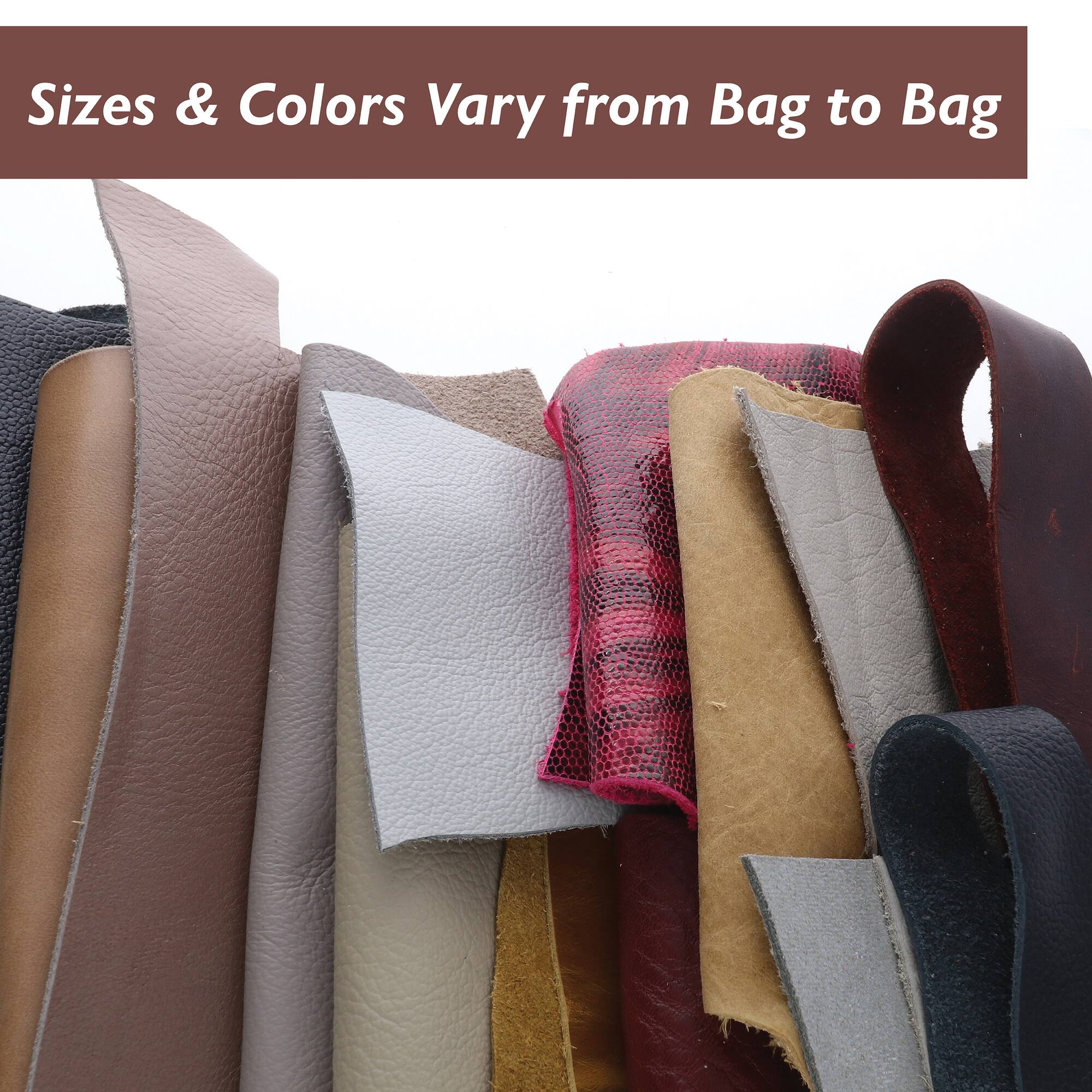 0.5lb. Assorted Leather Scraps by Bead Landing™